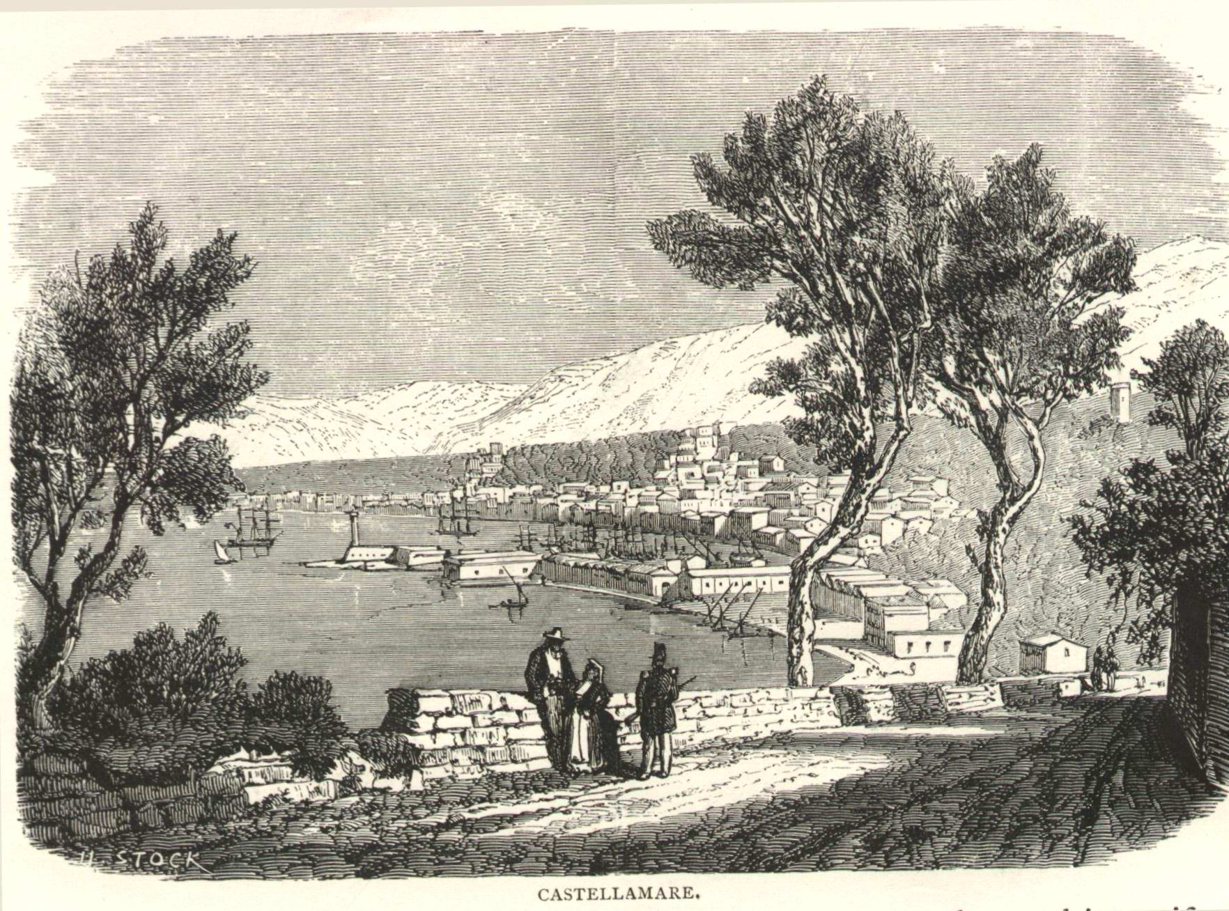 Castellamare nel 1860 (coll. Gaetano Fontana)