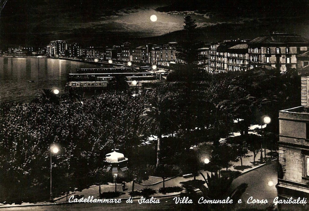 Villa Comunale e Corso Garibaldi anni '50