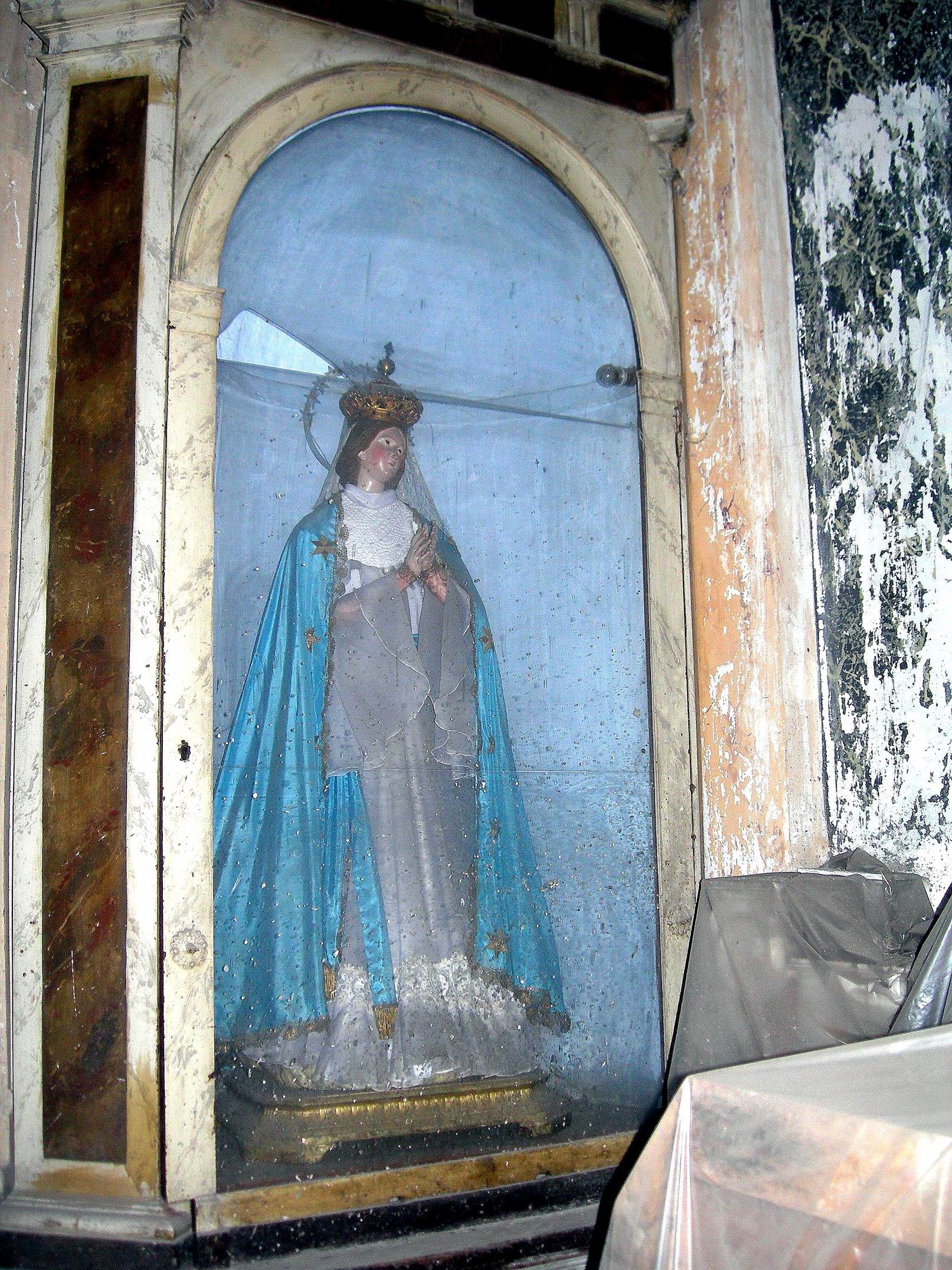 Immacolata - Chiesa di Santa Maria di Portosalvo. Anno 2007 (foto Giuseppe Zingone)