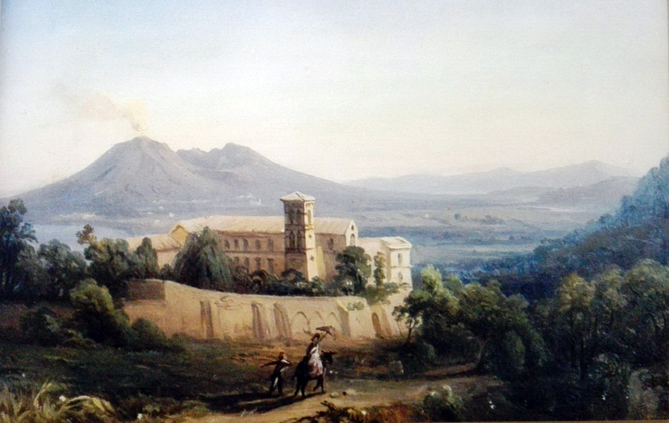 Ignoto, Palazzo Reale di Quisisana, tratto da Domus de Loco Sano