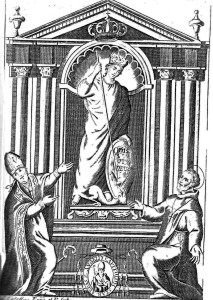 San Catello: incisione del sec. XIX