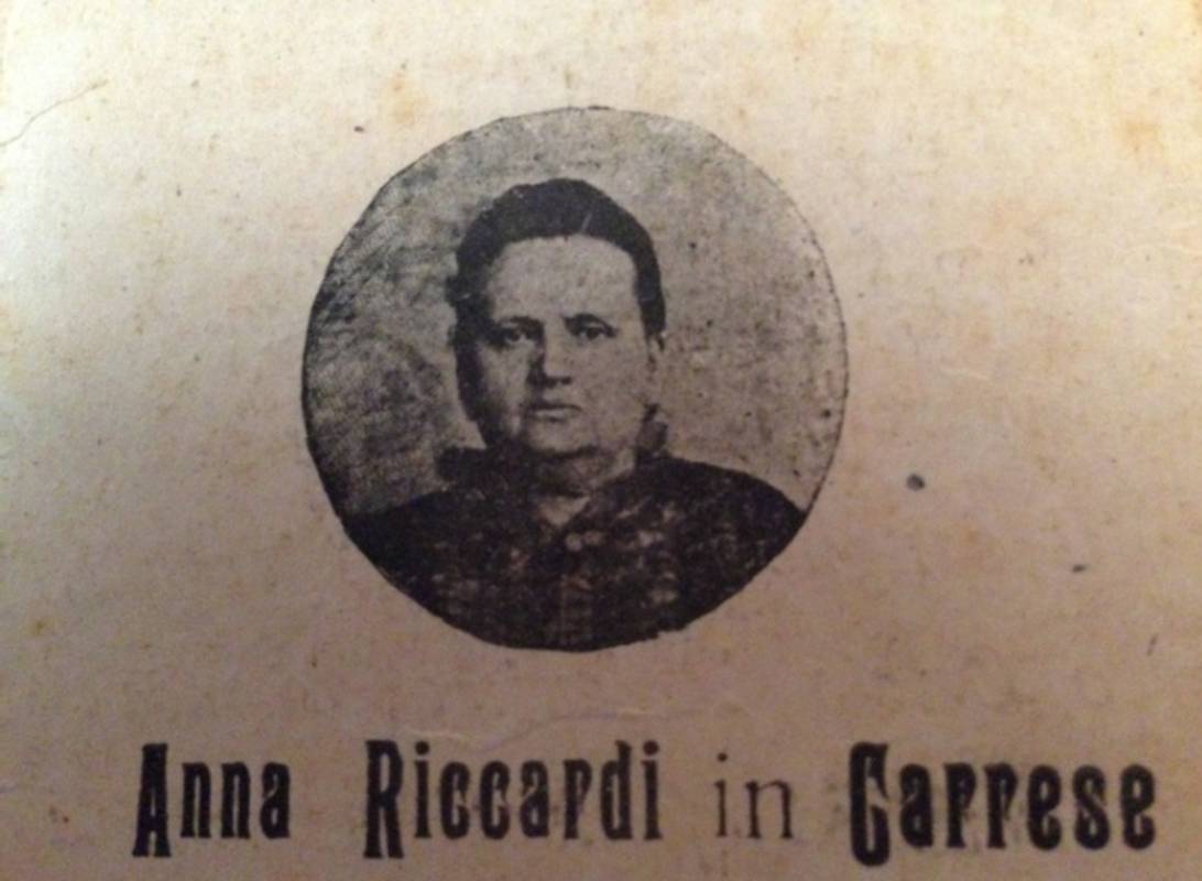 Anna Riccardi in Carrese