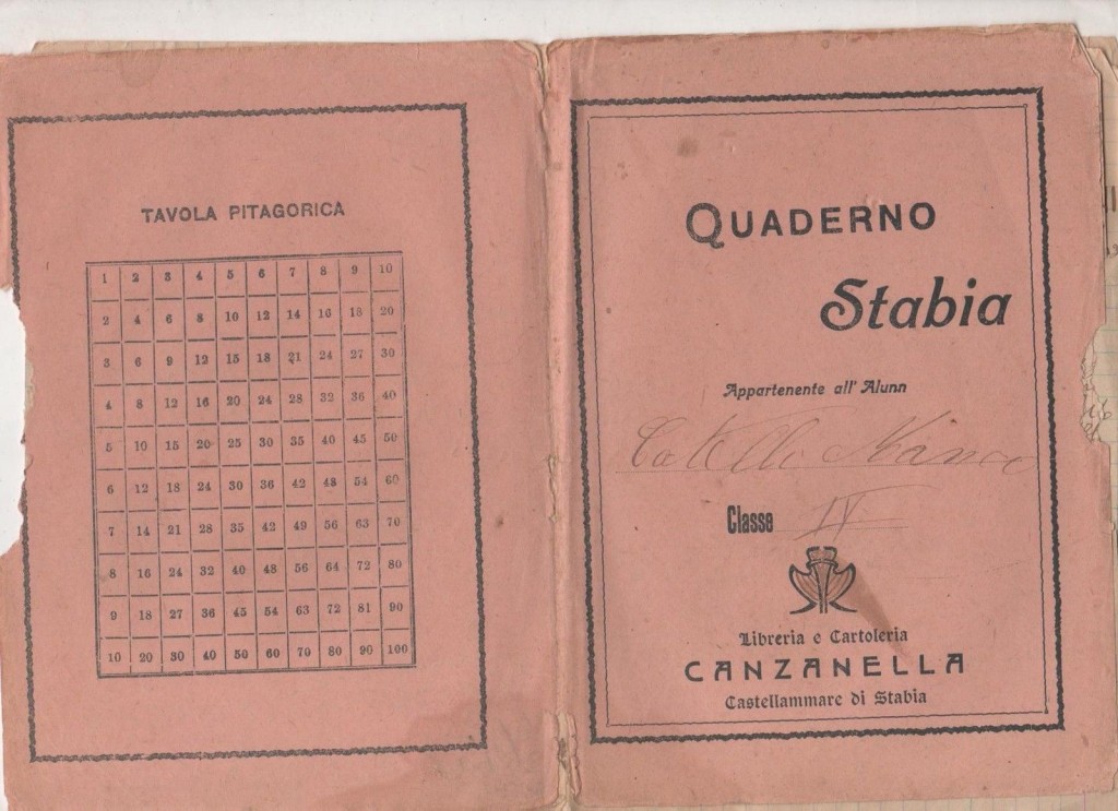 Il "Quaderno Stabia" di Canzanella