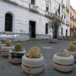 Le fioriere di Palazzo Farnese