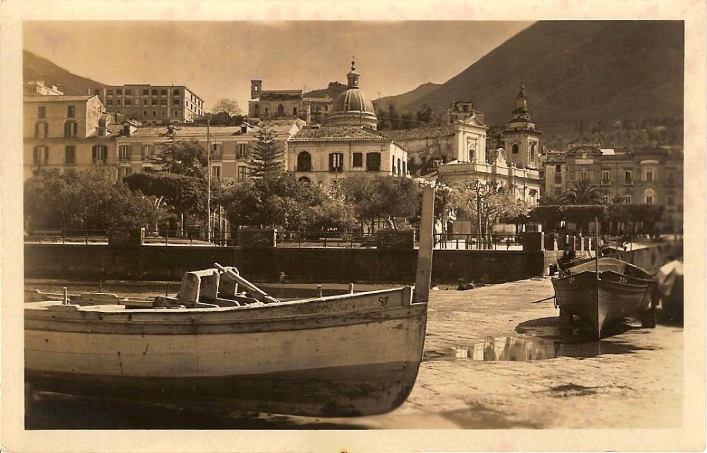 La banchina di zi' Catiello (immagine d'epoca)