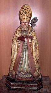 San Catello sec. XVII statua lignea