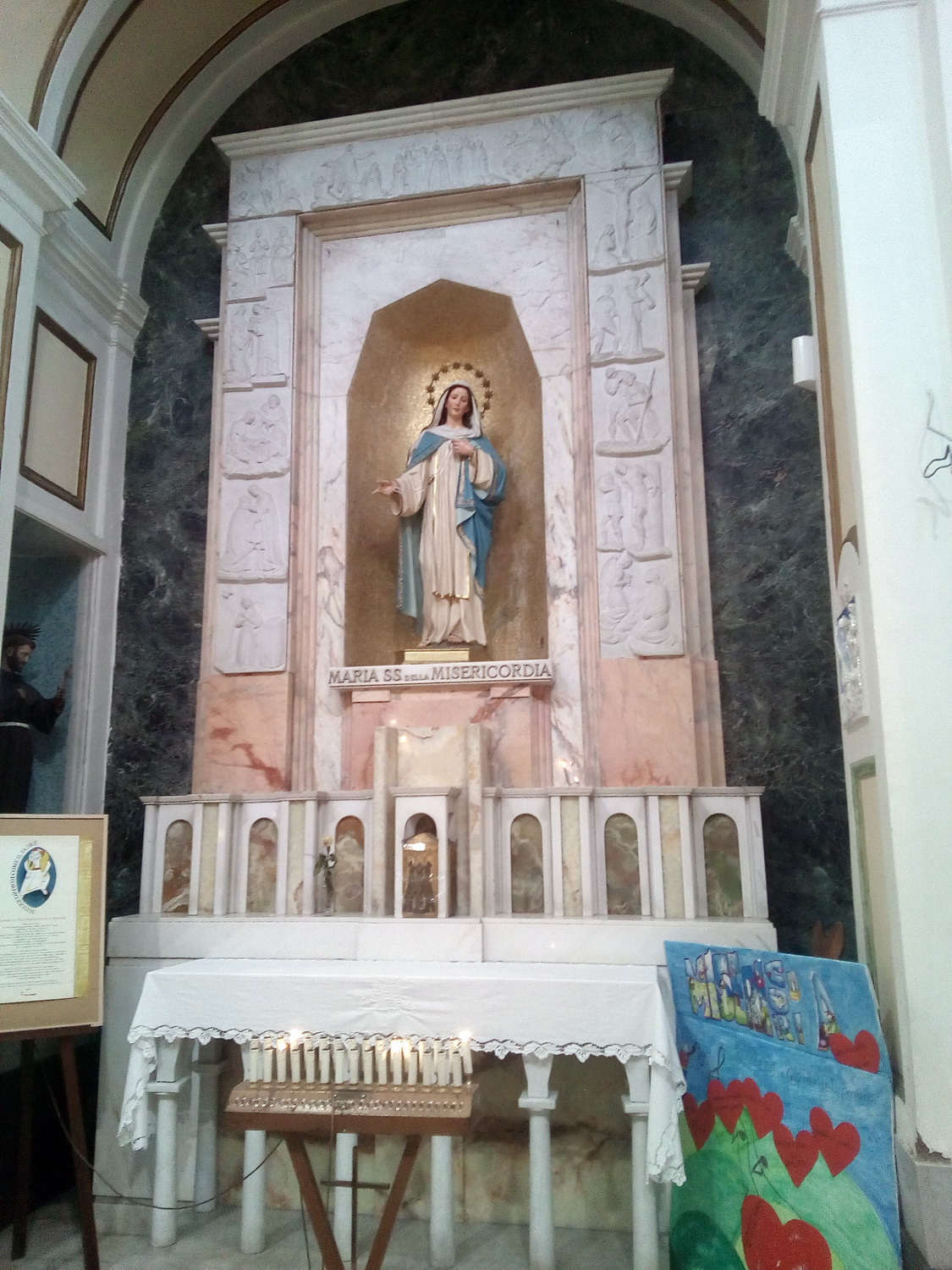 Altare di Maria Santissima della Misericordia, Parrocchia dello Spirito Santo