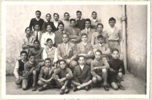 Scuole medie anno 1952 3° classe prof Zullo