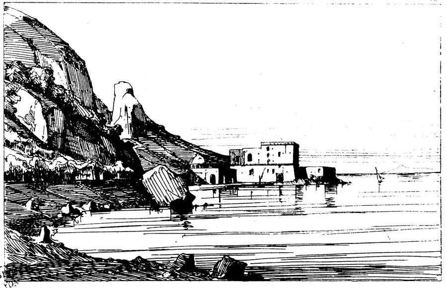 Francesco Alvino, Viaggio da Napoli a Castellammare, Napoli stamperia dell'Iride, 1845, tra pag.92 e 93.