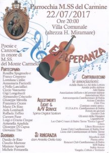Poesie & Canzoni Maria SS del Carmine