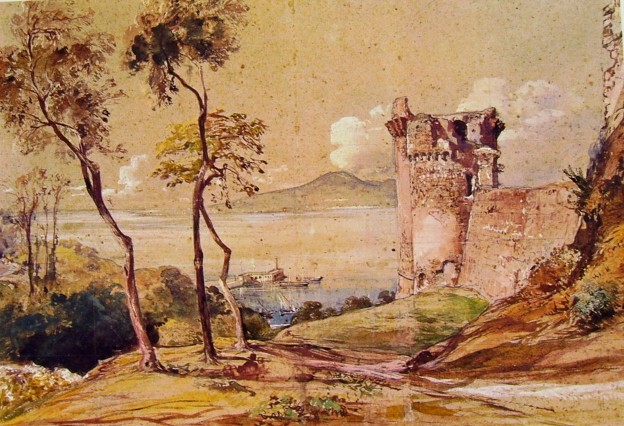Il Castello di Castellammare, Giacinto Gigante