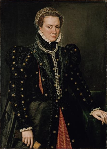 Ritratto di Margherita D'Austria, (Margherita di Parma) Antonio Moro, 1562 circa