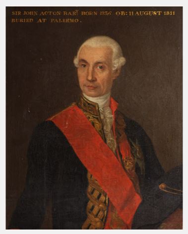 Giovanni Griffoni, Sir John Francis Edward Acton, 6th Baronet (1735-1811), Coughton Court, Warwickshire, Midlands, National Trust