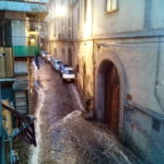 'O lavone, nella ex salita Marchese de Turris oggi via Viviani
