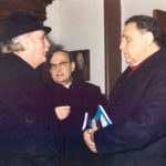 Anno 1992 - il dott. Giovanni Celoro Parascandolo, don Reschigg e l'avv. Cannavale (foto gentilmente concessa dall'avv. Enzo Cannavale)