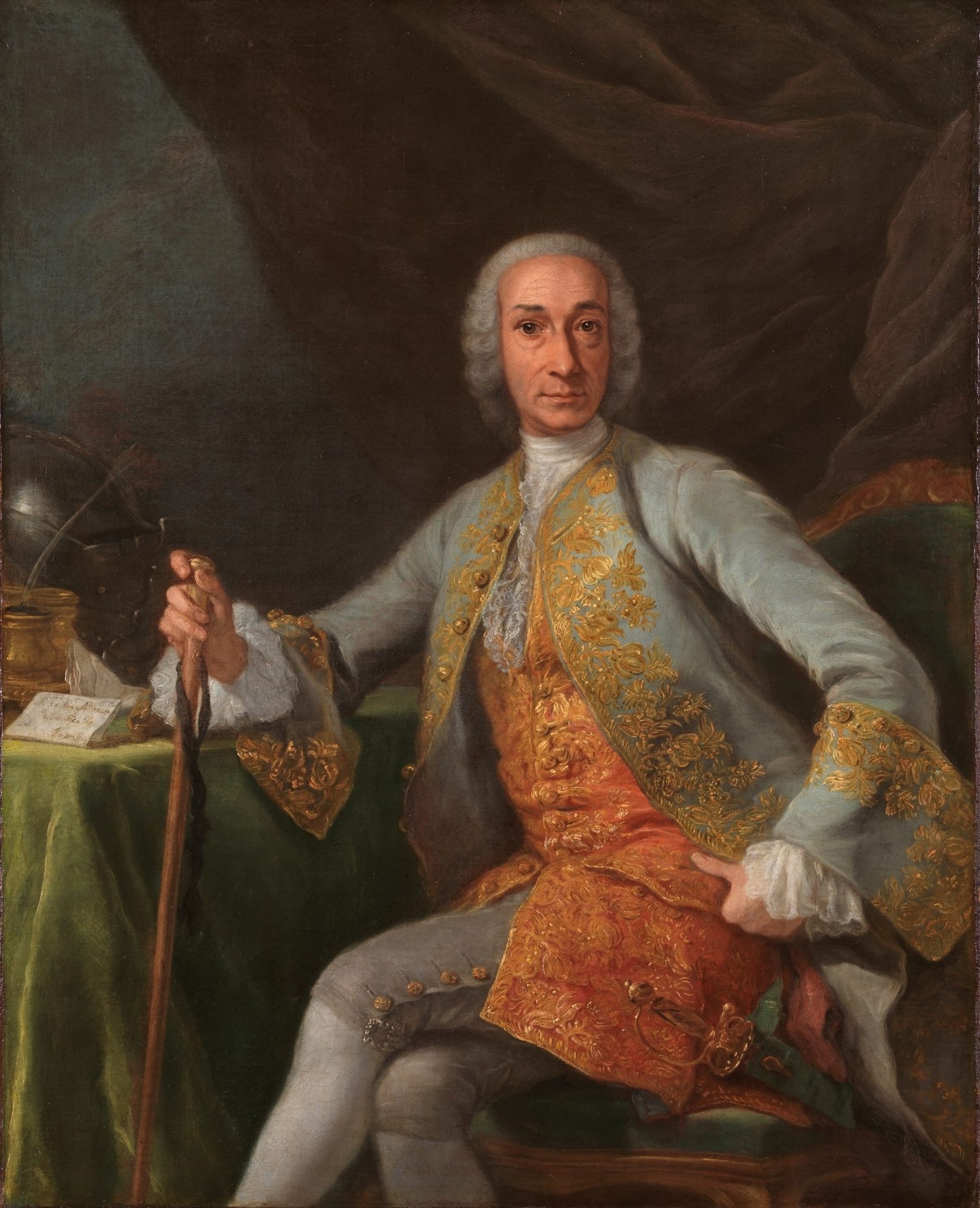 Leopoldo de Gregorio, marchese di Esquilache - Giuseppe Bonito (olio su tela - 1759)
