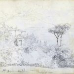 Bukten ved Castellammare, 19-08-1820, 211 x 278 mm