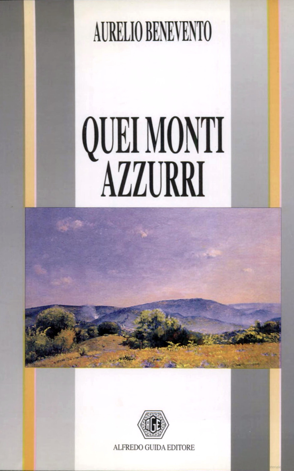 Aurelio Benevento, Quei monti azzurri, copertina