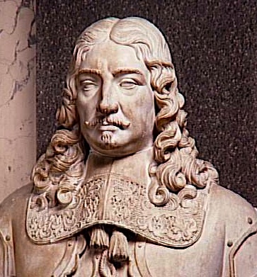 Busto di Jacques de Rougé, il Marchese du Plessis-Belliere di Jean Bernard Duseigneur; Galleria di battaglia del Palazzo di Versailles