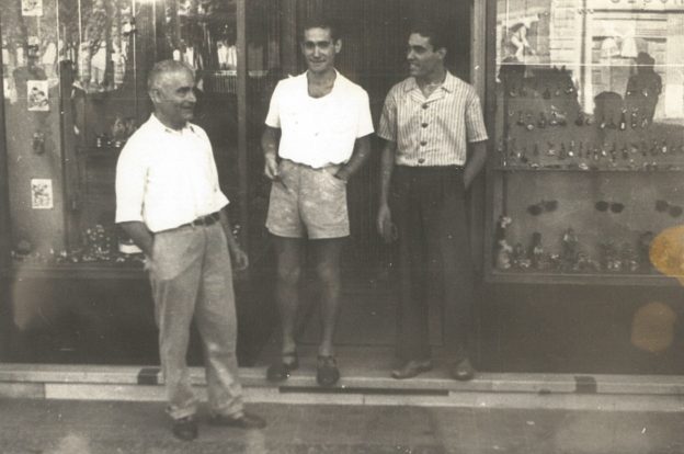 Giovanni Montefusco con i figli Massimo e Raffaele