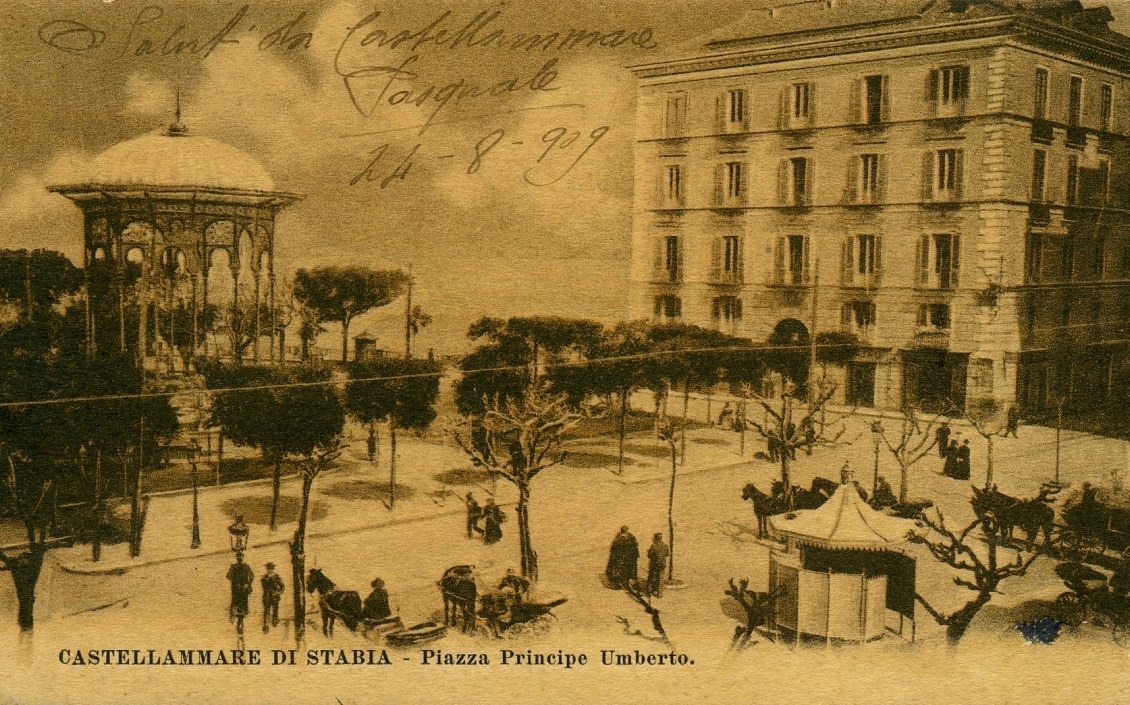 Fig. 2 Il palazzo che ospitava l’Albergo Reale in una cartolina inizio ‘900
