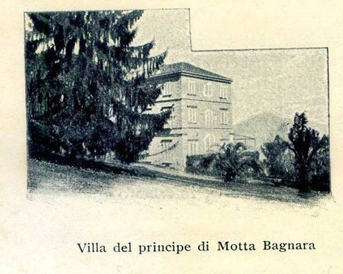 Fig. 9 Il casino Longobardi che nel 1906 divenne di proprietà del principe Gioacchino Ruffo di Motta Bagnara