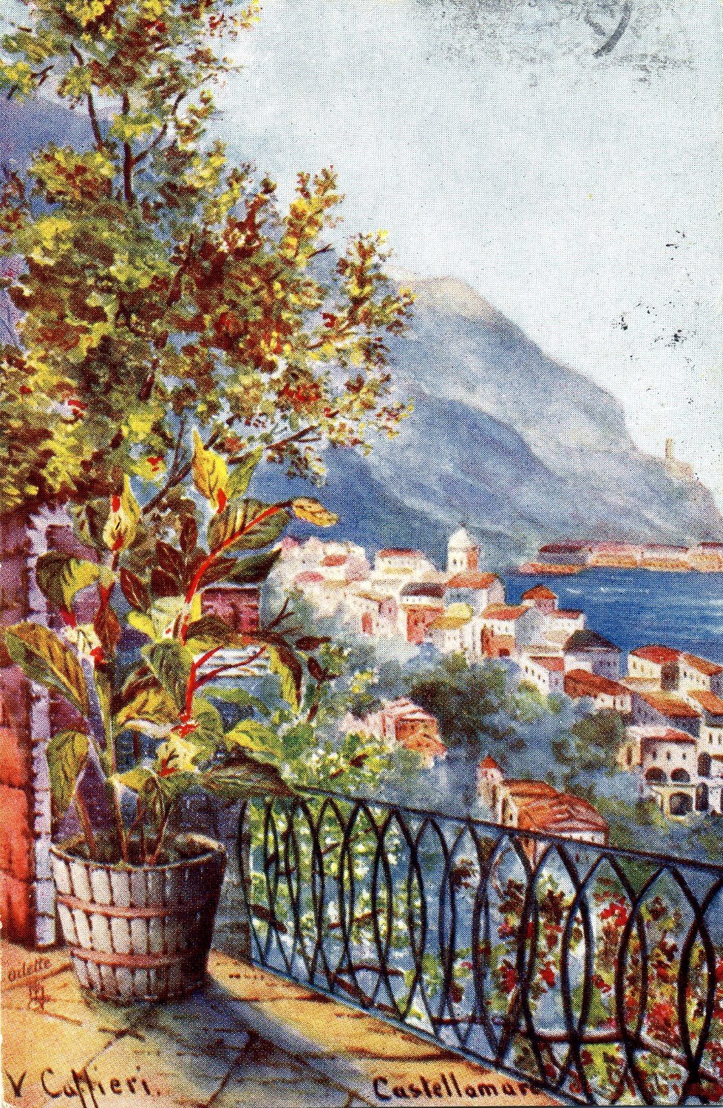 Fig.6 Da una terrazza a Quisisana (cart. d’epoca coll. priv.)