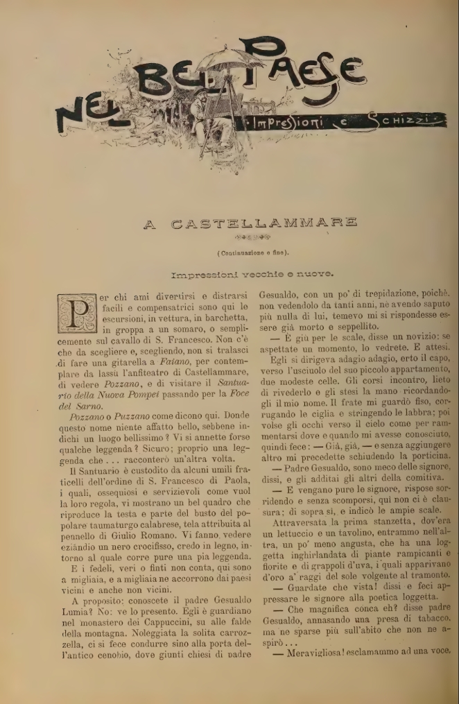 Castellammare di Raffaello Martire, parte seconda