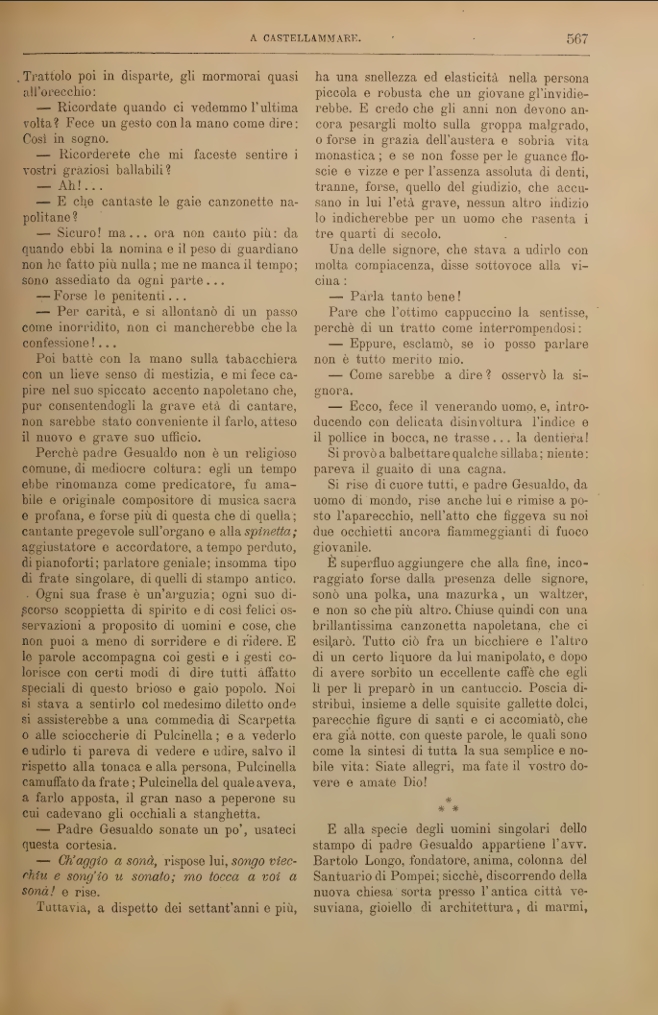 Castellammare di Raffaello Martire, parte seconda